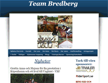 Tablet Screenshot of lenabredberg.com